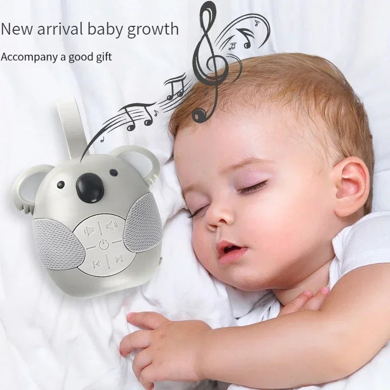 Portable White Noise Baby Soother – 5 Sound Sleep Machine with Timed Shutdown