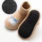 Baby Anti-Slip Plush Walking Shoes – Warm Fleece Indoor Sock Boots for Toddlers