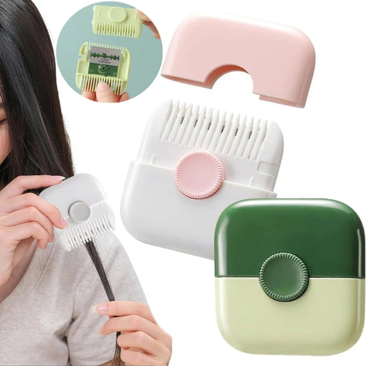 2-in-1 Baby Hair Trimmer Comb – Manual Hair Cutting Razor Comb for Gentle Grooming