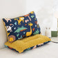 Cartoon Baby Pillow – Removable Washable Cotton Toddler Pillow with Zipper