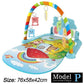 Baby Kick & Play Piano Gym Mat – Musical Activity Play Gym for Newborns & Toddlers