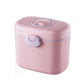 Portable Baby Milk Powder Container – Double Layer Formula & Snack Storage Box