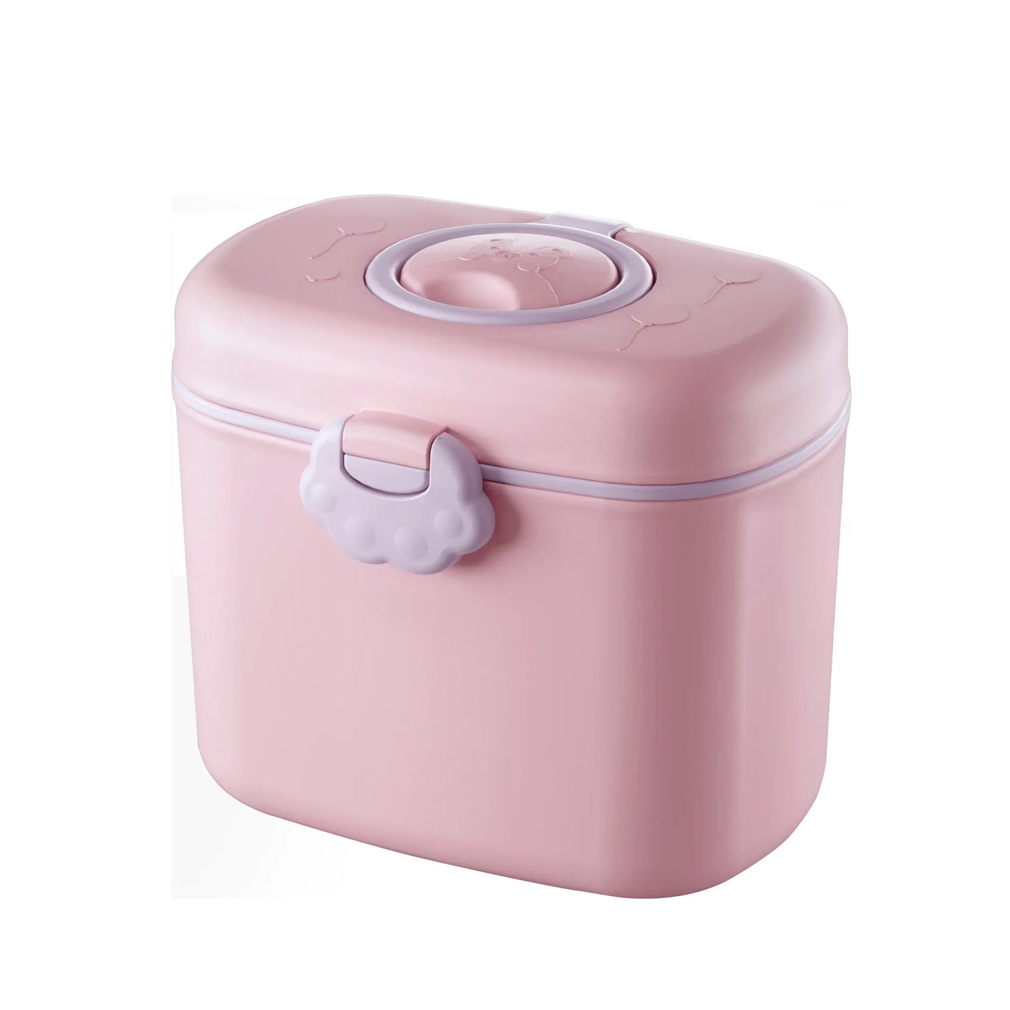 Portable Baby Milk Powder Container – Double Layer Formula & Snack Storage Box