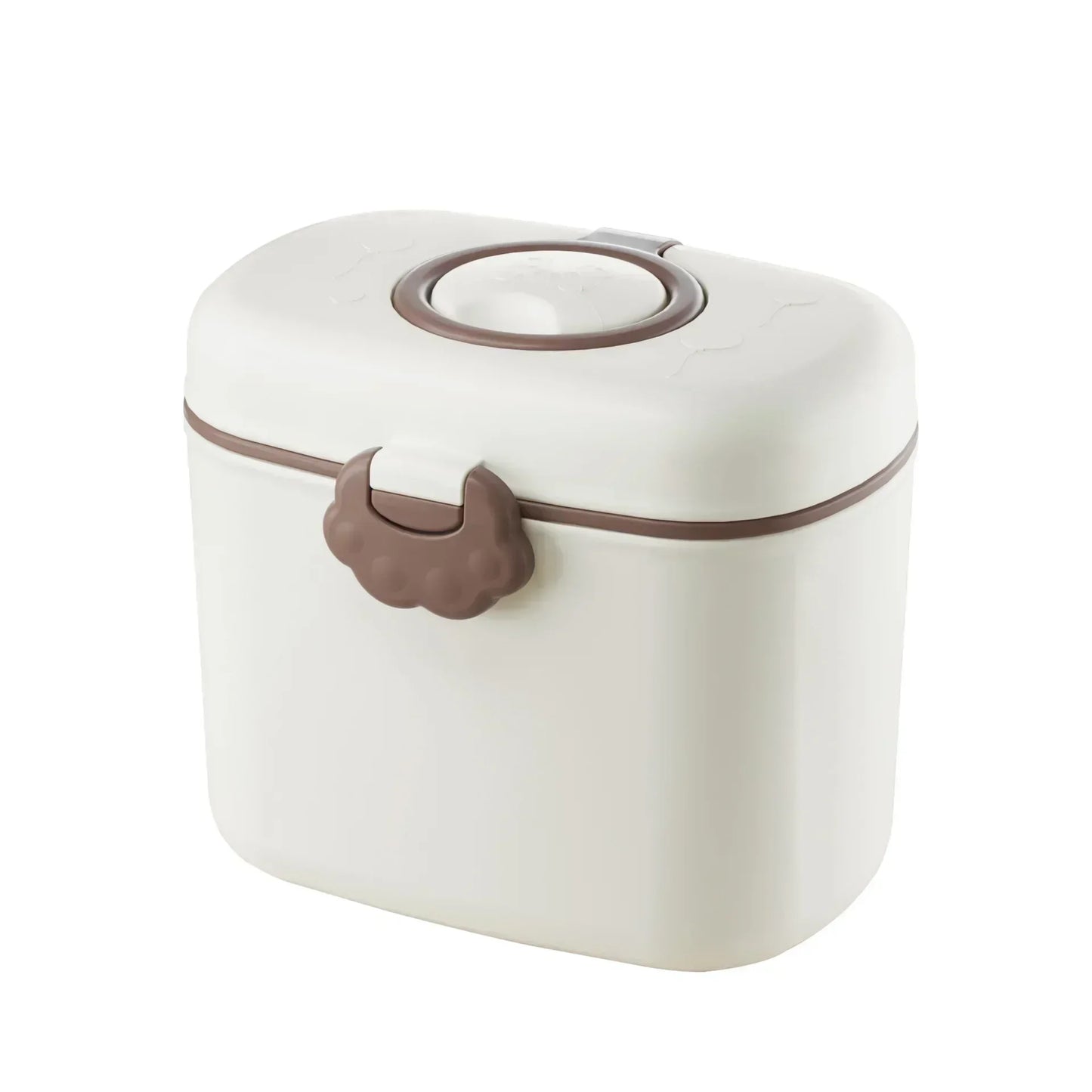 Portable Baby Milk Powder Container – Double Layer Formula & Snack Storage Box