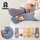 6-Pack Baby Non-Slip Animal Socks – Thick Soft Learning Socks for Toddlers