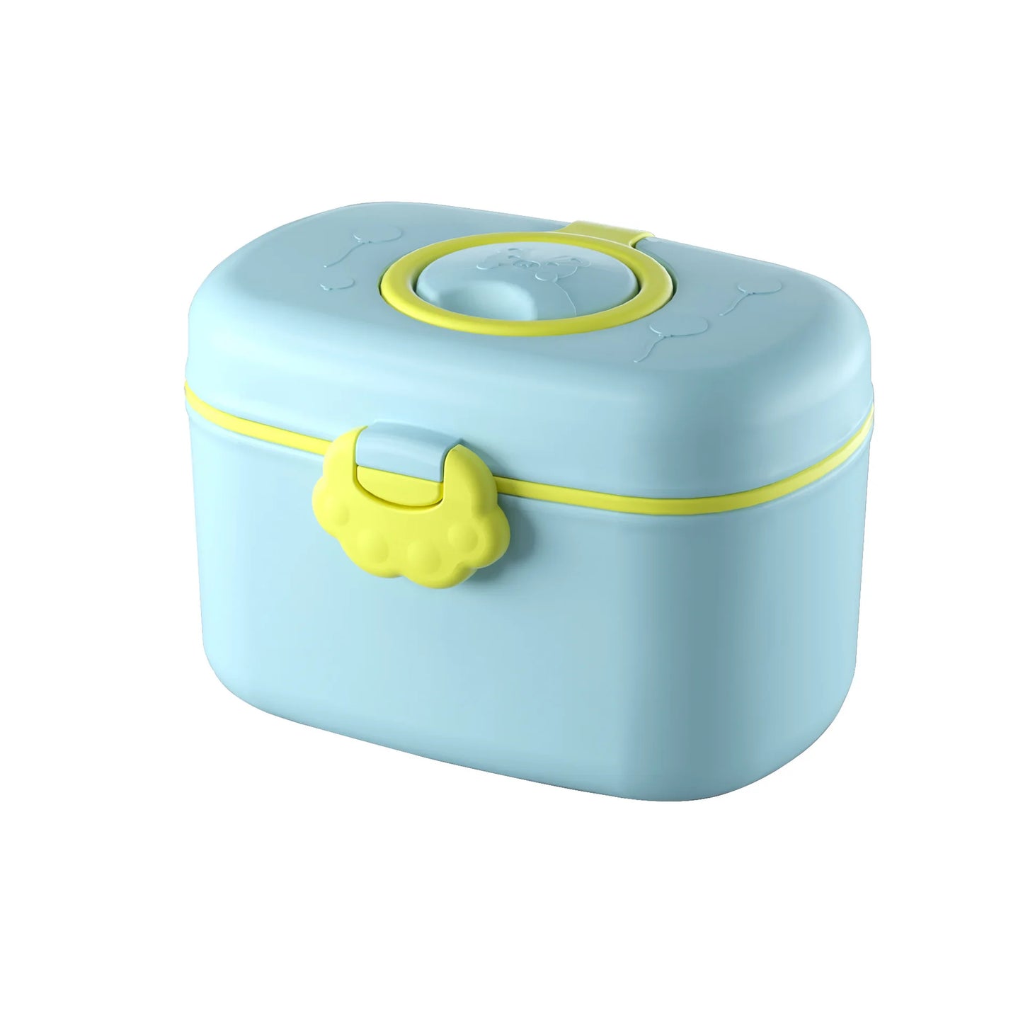 Portable Baby Milk Powder Container – Double Layer Formula & Snack Storage Box