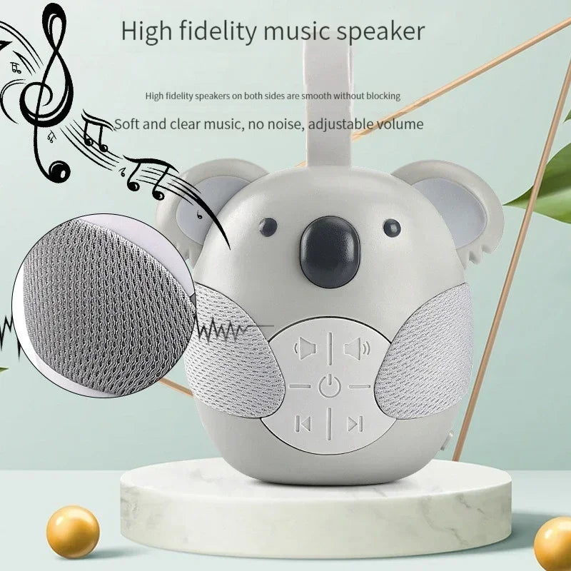 Portable White Noise Baby Soother – 5 Sound Sleep Machine with Timed Shutdown