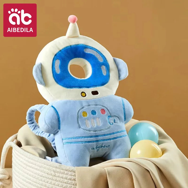Baby Head Protection Pillow Backpack – Soft Anti-Fall Cushion for Crawling & Walking Toddlers