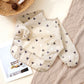 Elinfant Waterproof Long Sleeve Baby Bib – Easy Clean Feeding Smock for Toddlers