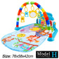 Baby Kick & Play Piano Gym Mat – Musical Activity Play Gym for Newborns & Toddlers